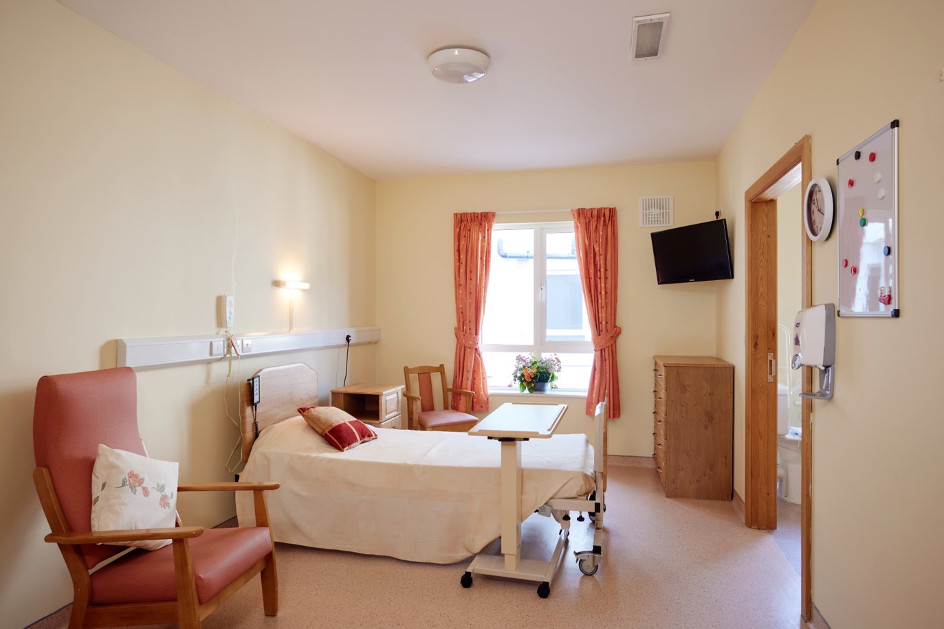 Bedroom in Borris Lodge Nursing Home, Carlow