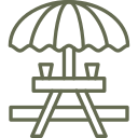 Patio garden icon