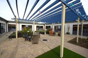 Courtyard garden in Sunhill Nursing Home