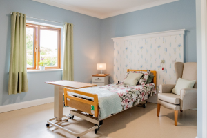 View of Esker Rí Nursing Home Bedroom