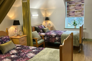 Twin bedroom in Middletown House Nursing Home, Gorey, Co. Wexford