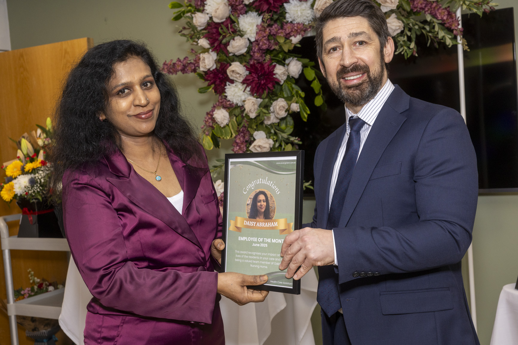 Moments from the Evergreen Care Employee of the Year Awards 2026